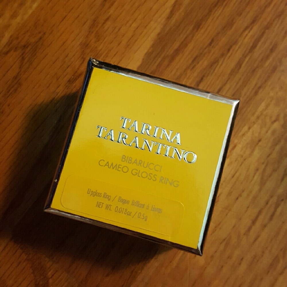 Tarina Tarantino Yellow Cameo Ring - Picture 2 of 3